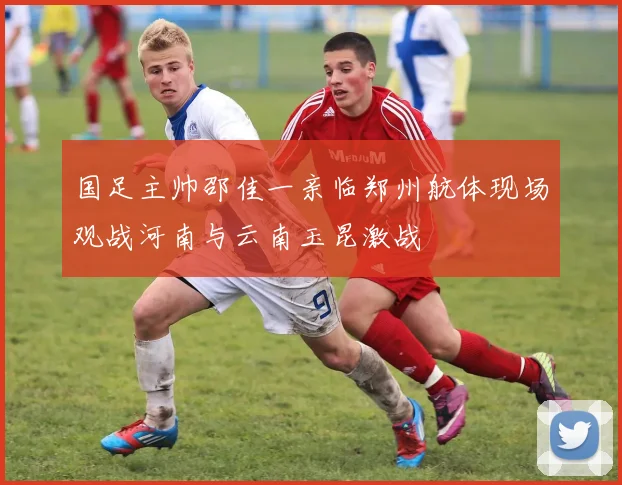国足主帅邵佳一亲临郑州航体现场观战河南与云南玉昆激战